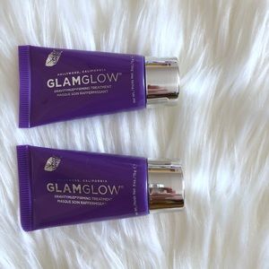 2 New GlamGlow Gravitymud Firming Treatment Minis